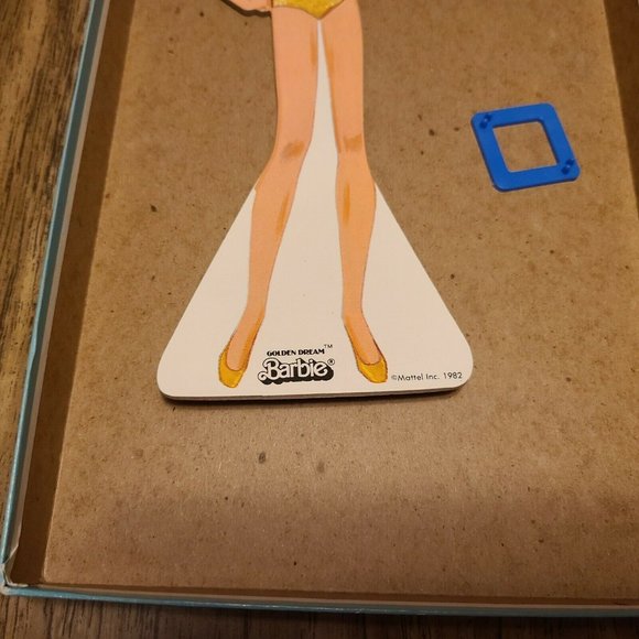 Vintage 1982 Golden Dream Barbie 17 PC Paper Doll Box Set Un-Cut - Picture 6 of 12